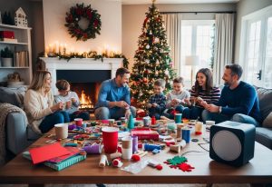 Read more about the article Få julestemningen i top med de bedste julesange til din klippe-klistre dag
