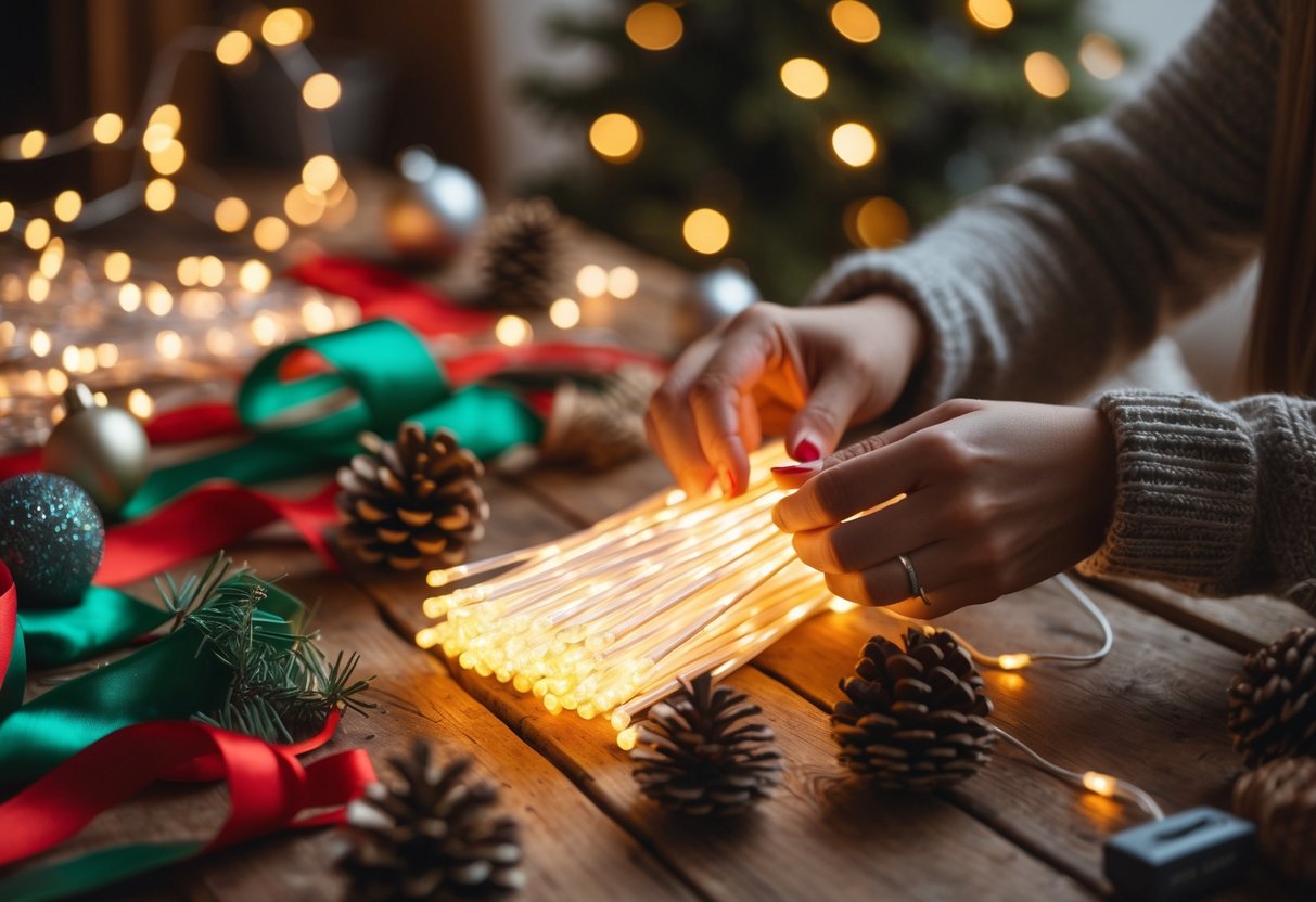 You are currently viewing Sådan laver du julepynt med lys: køb stavlygter online